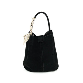 Bc Suede Bucket Bag - Black