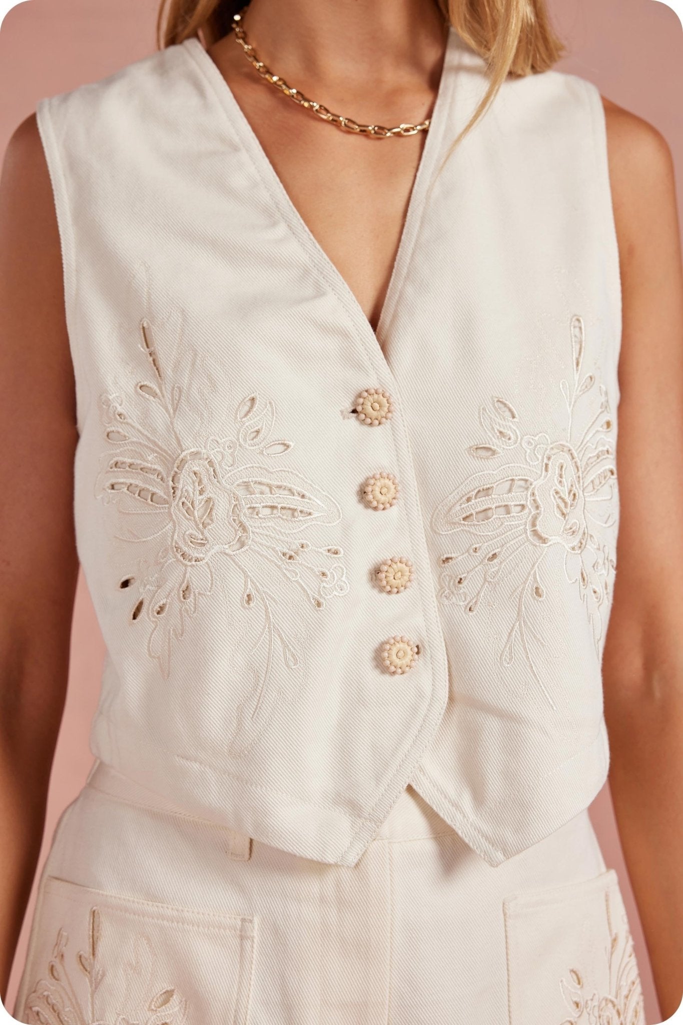 Summertime Chic Vest - Elk + Elm