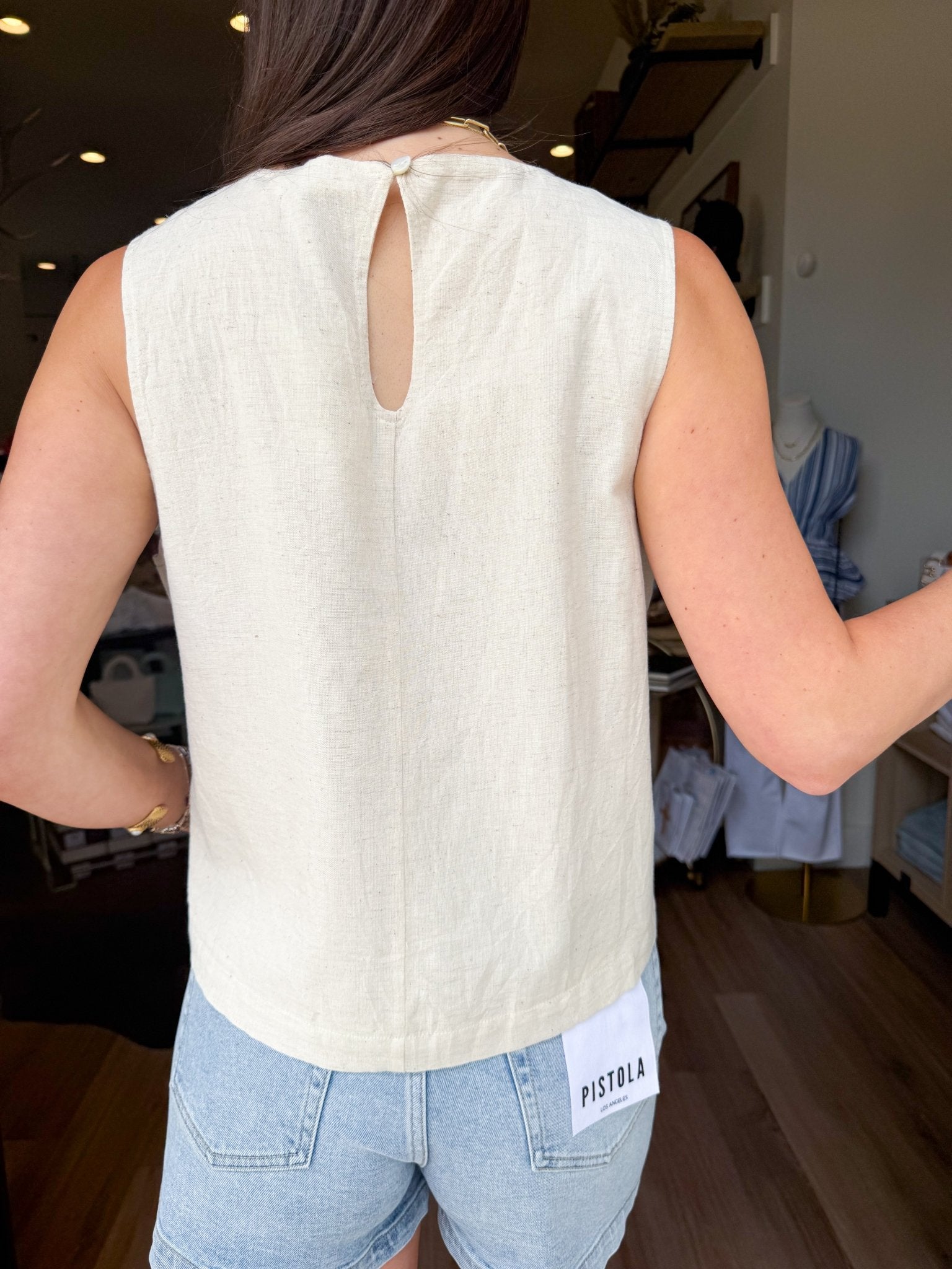 Sun Kissed Floral Tank - Elk + Elm