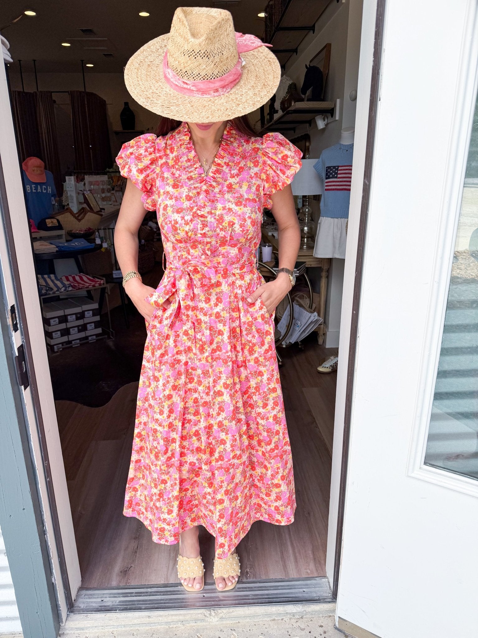 Sunset Petal Midi - Elk + Elm