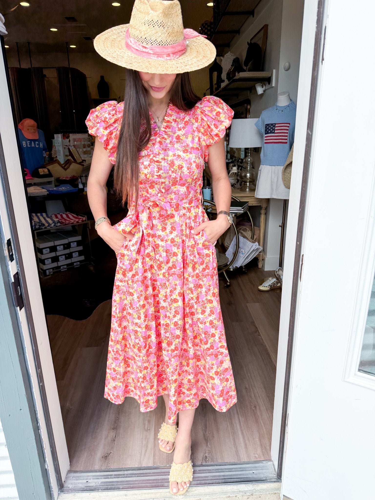 Sunset Petal Midi - Elk + Elm