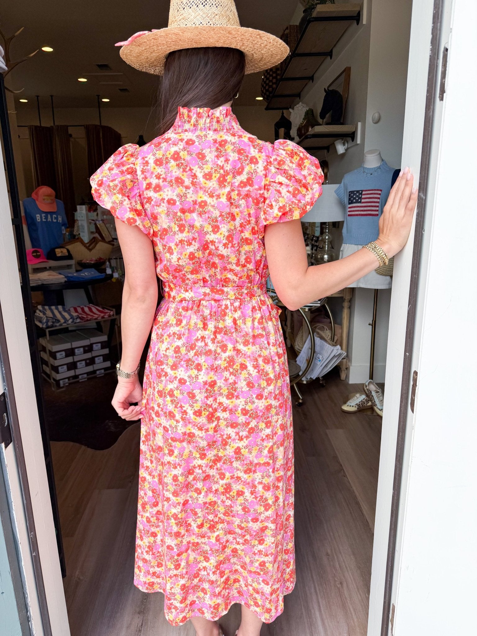 Sunset Petal Midi - Elk + Elm