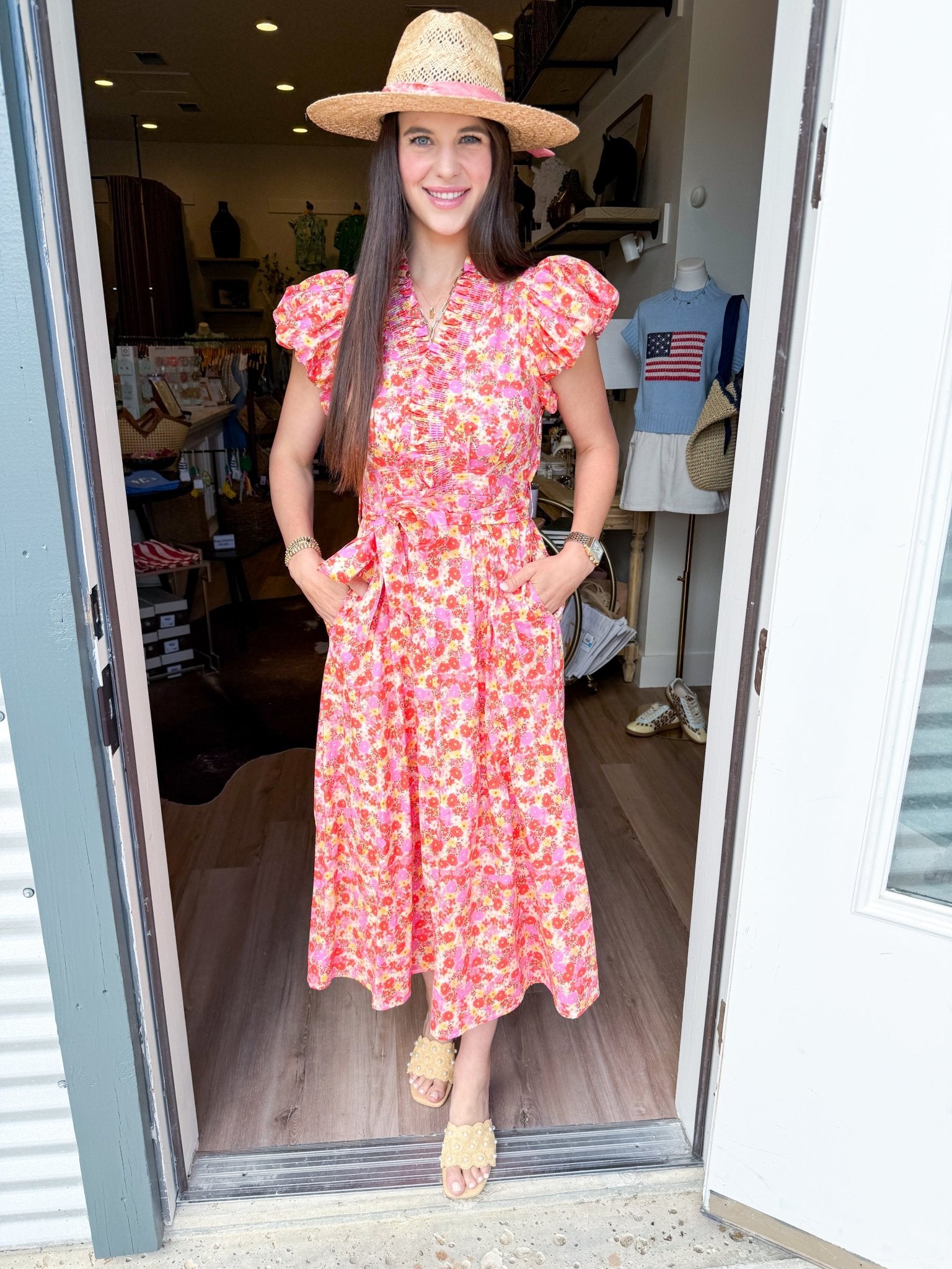 Sunset Petal Midi - Elk + Elm