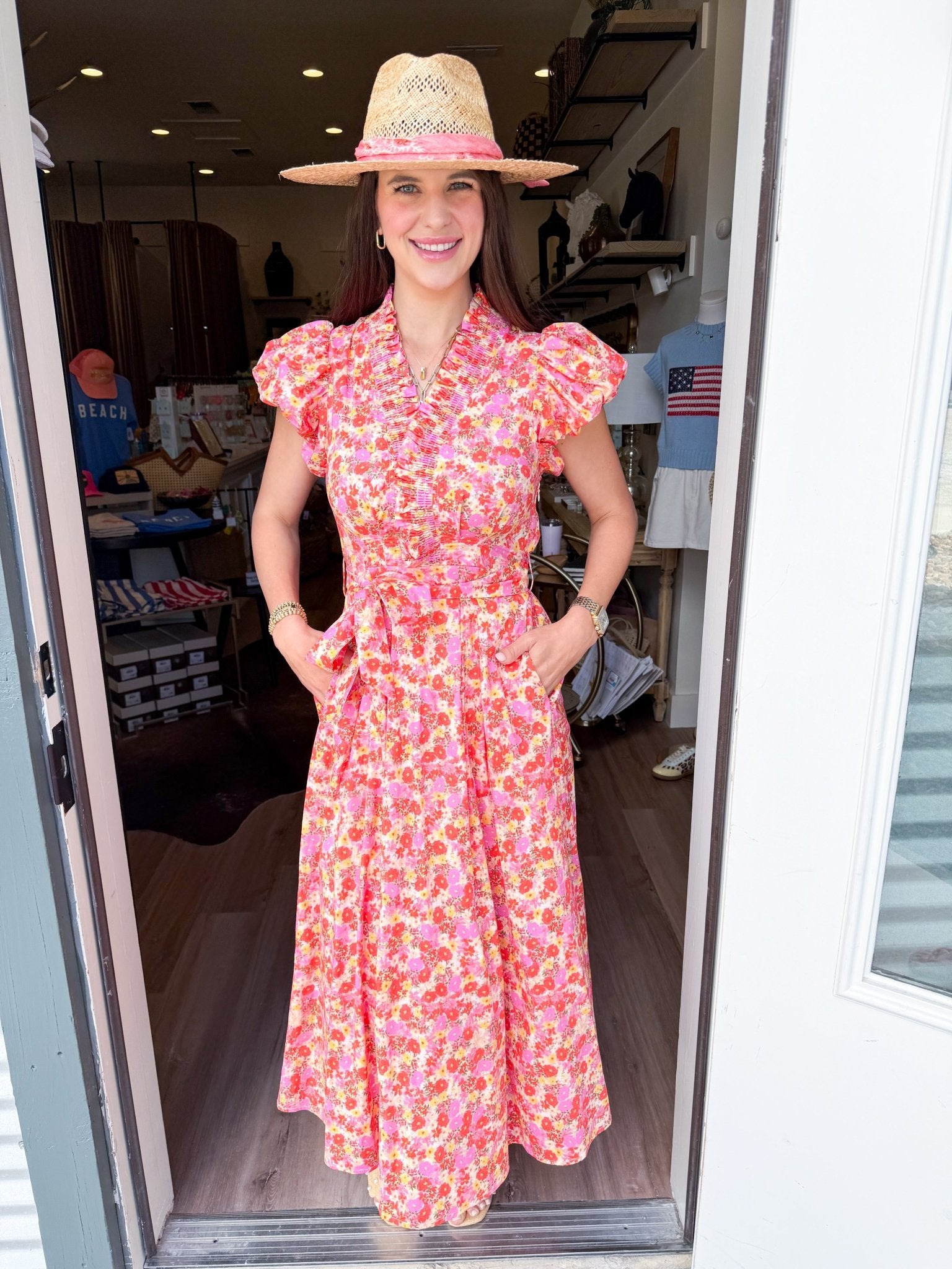 Sunset Petal Midi - Elk + Elm