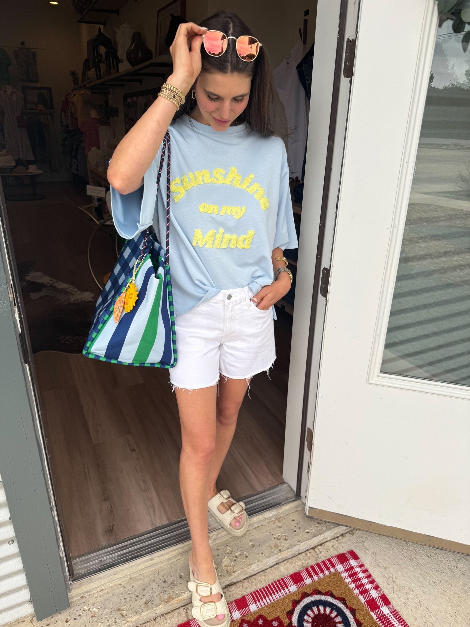 Sunshine On My Mind Tee - Elk + Elm