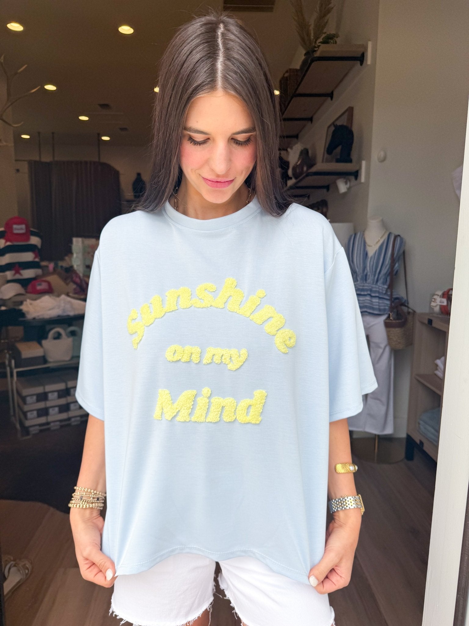 Sunshine On My Mind Tee - Elk + Elm