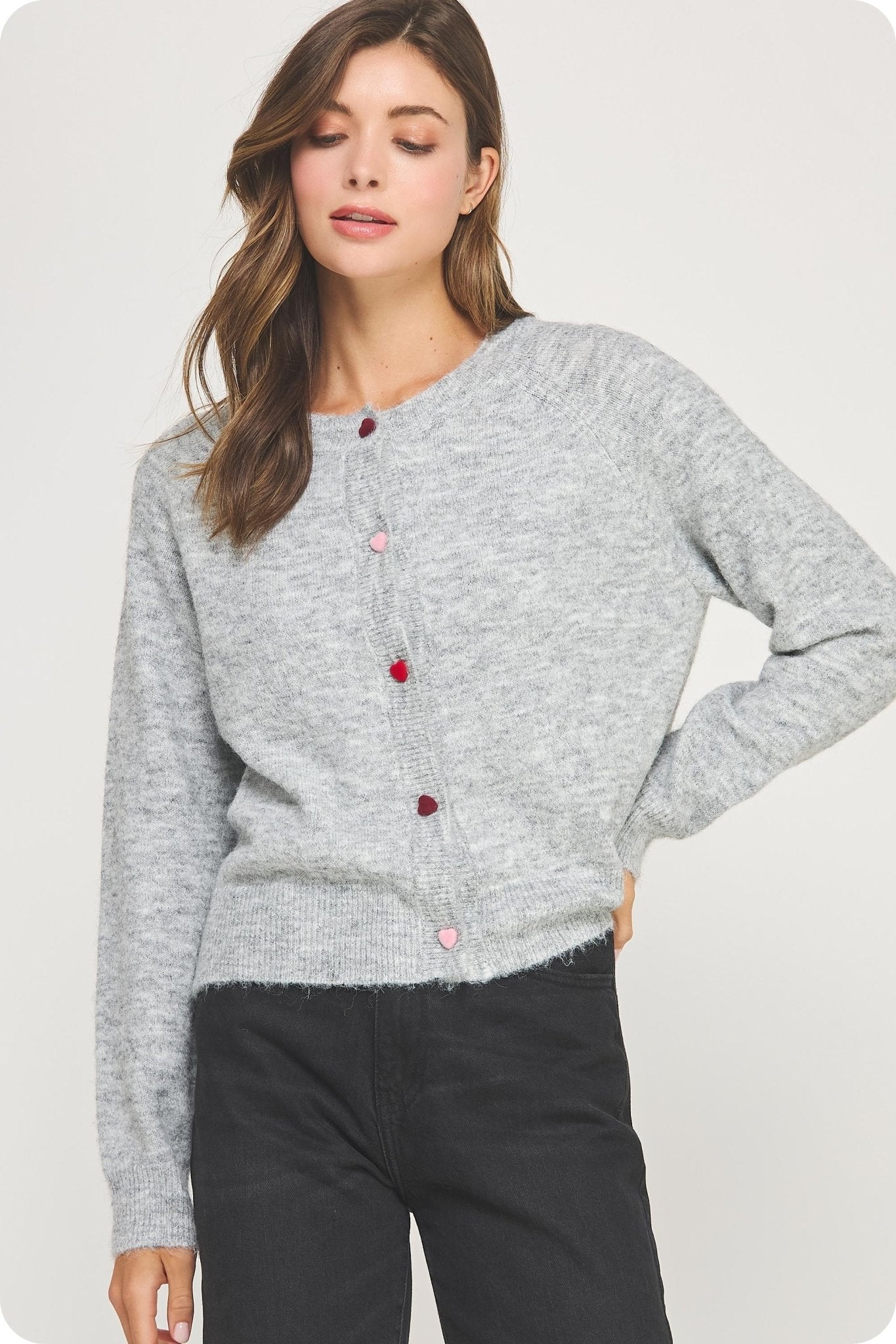 Sweetheart Cardigan - Elk + Elm