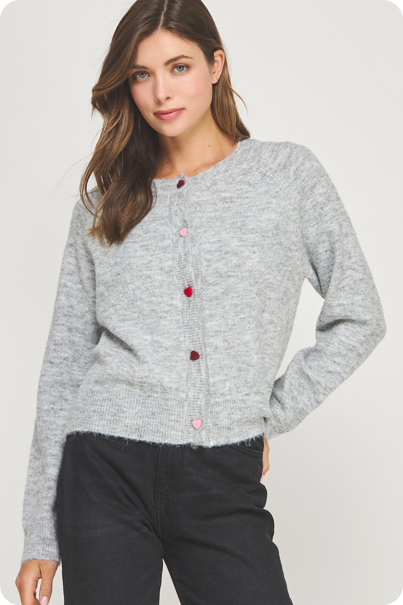 Sweetheart Cardigan - Elk + Elm