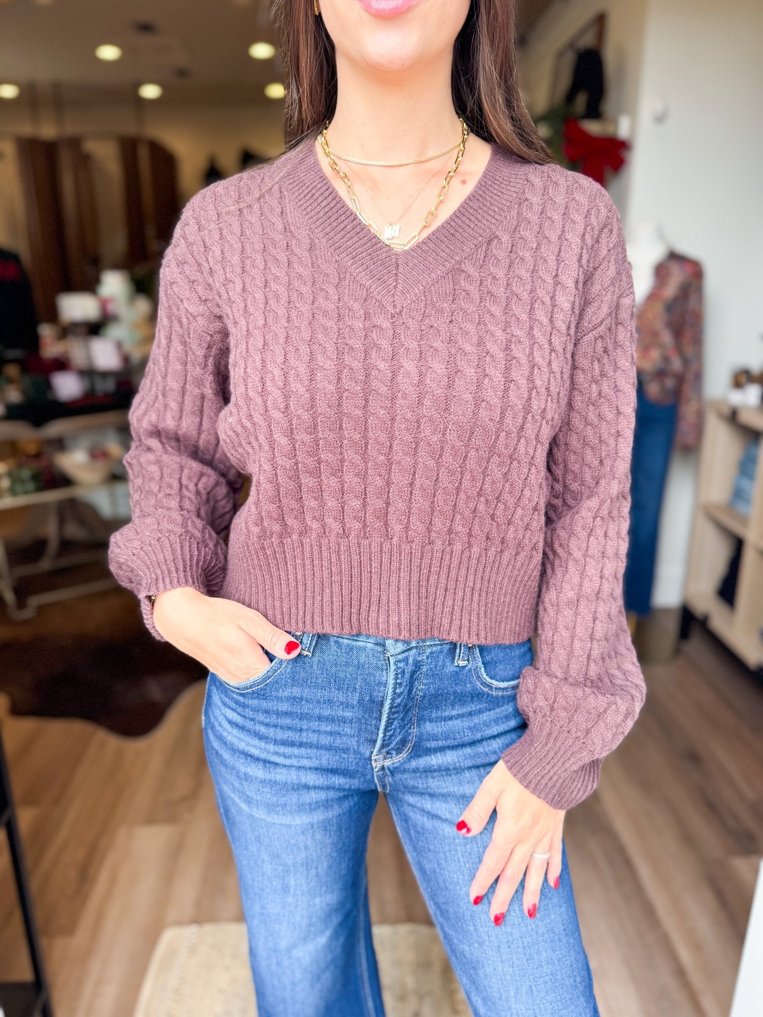 Teagan Sweater - Elk + Elm