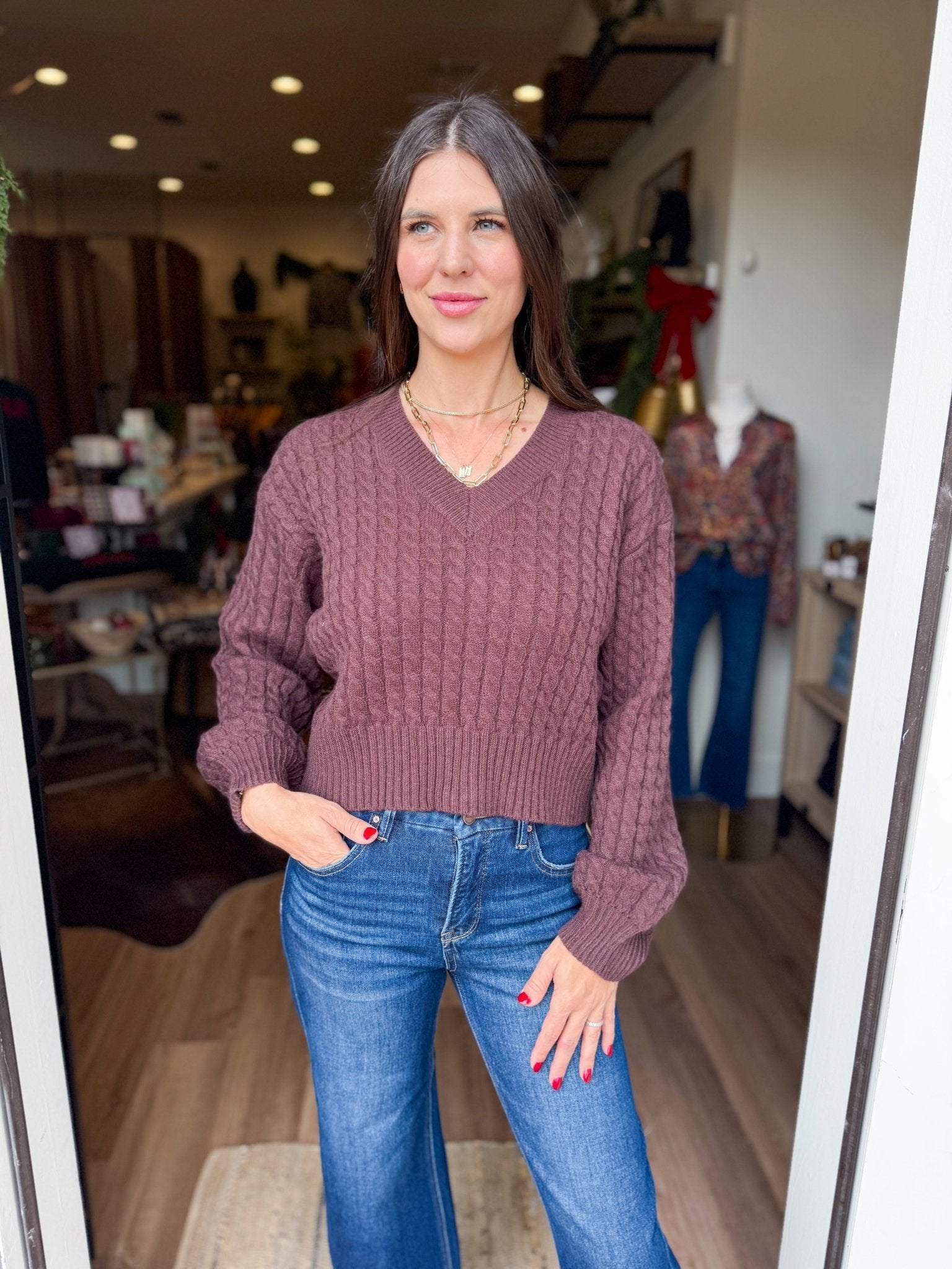 Teagan Sweater - Elk + Elm