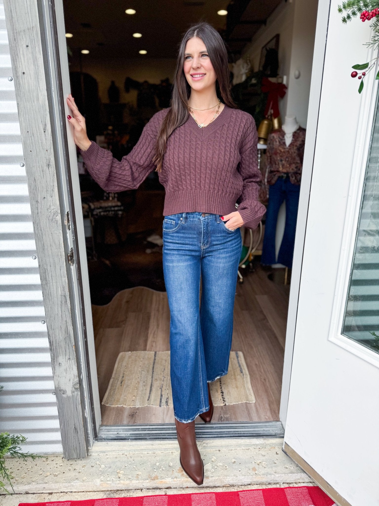 Teagan Sweater - Elk + Elm