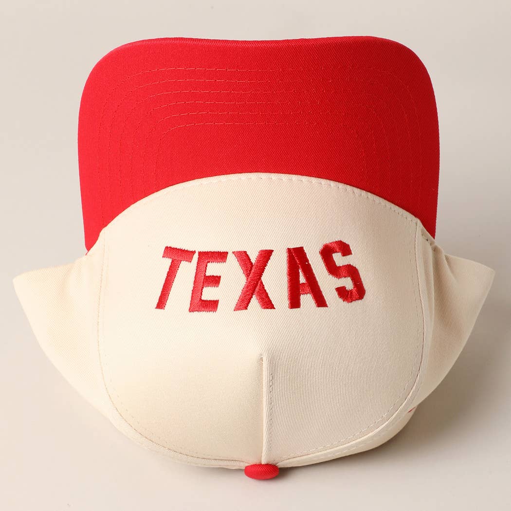 TEXAS - Upside Down - RED - Elk + Elm