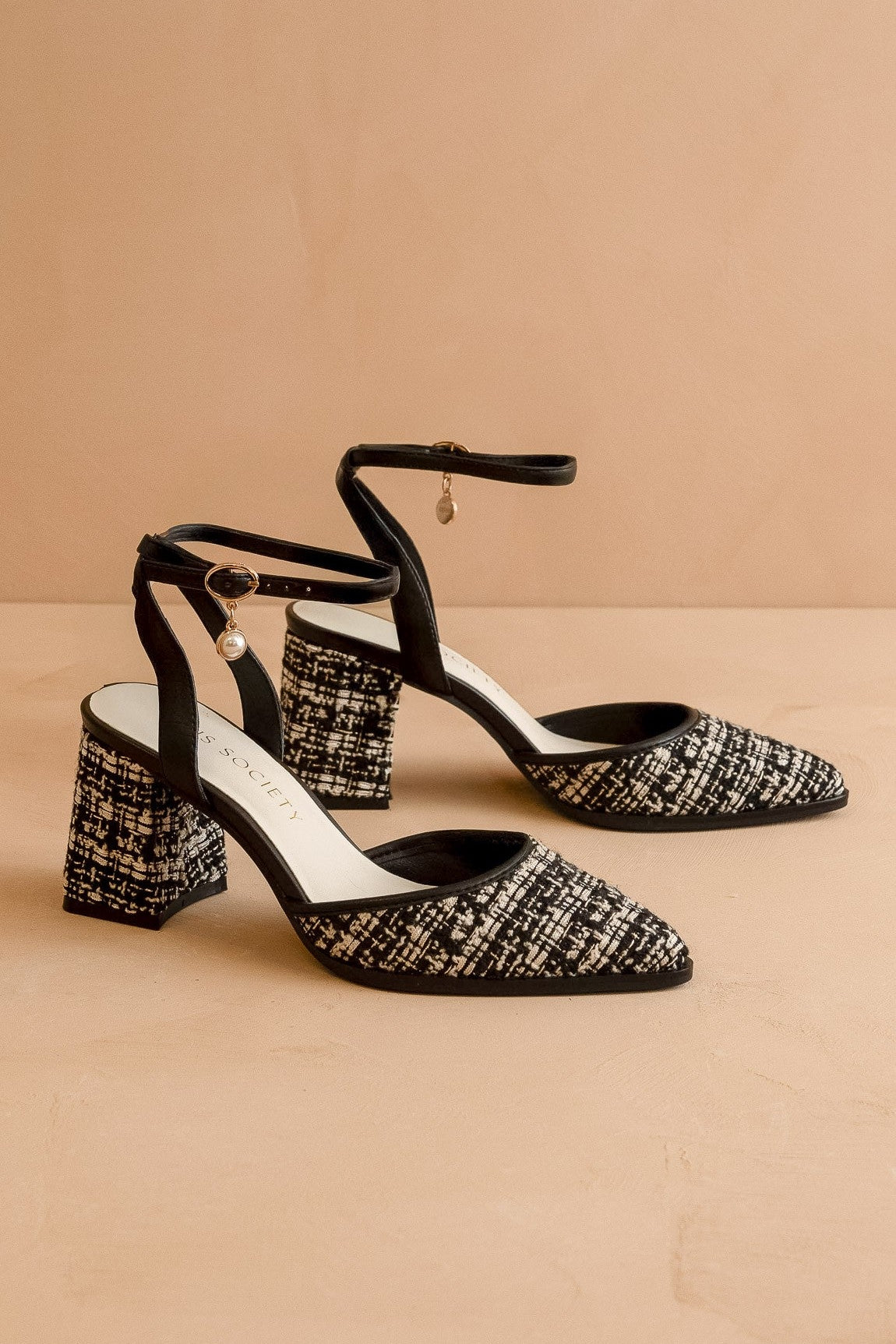 Th Princess Tweed Heels - Elk + Elm