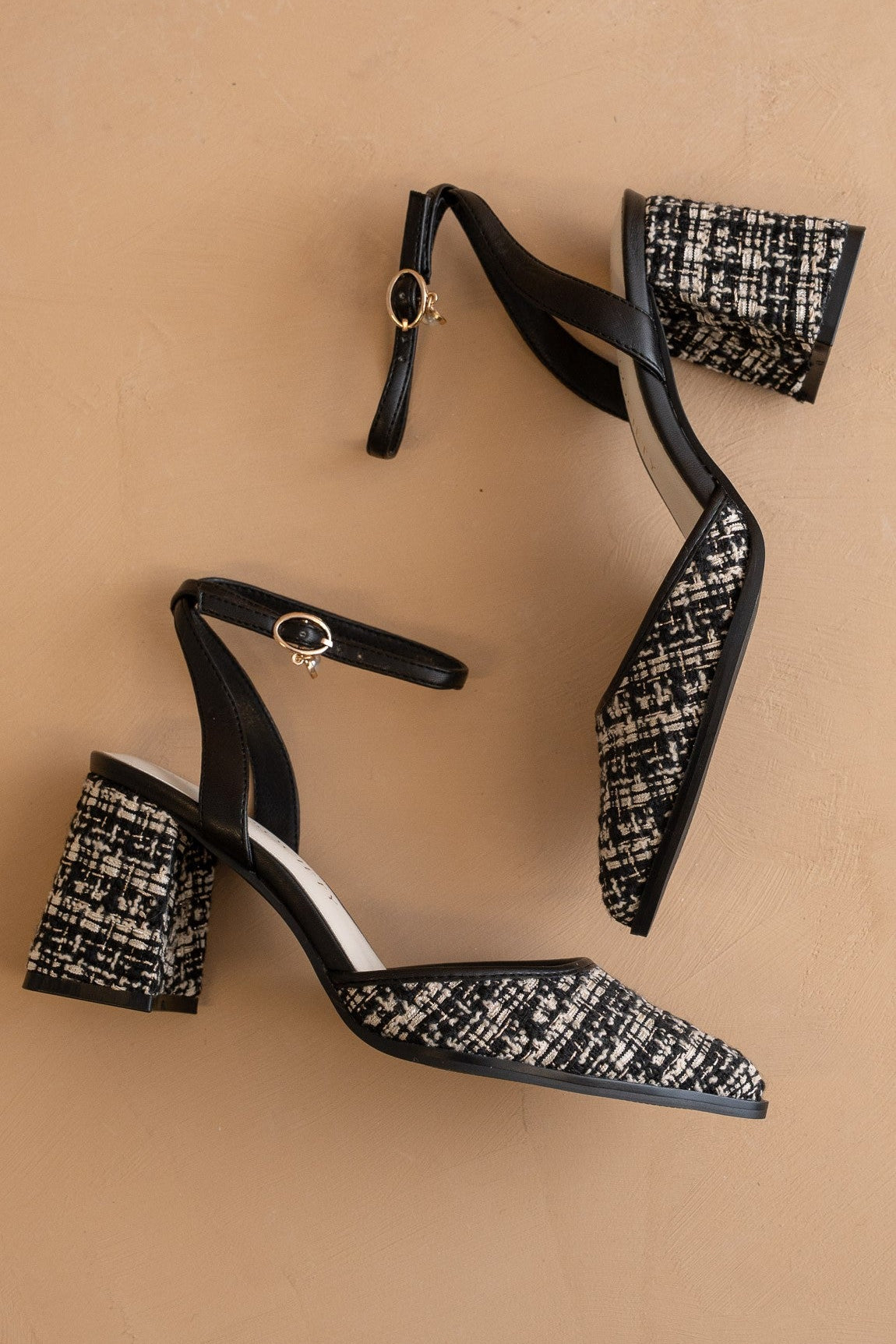 Th Princess Tweed Heels - Elk + Elm