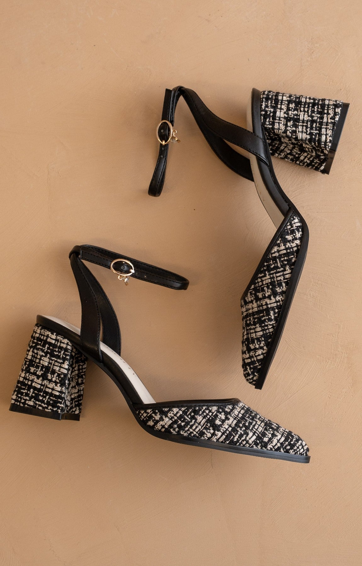 Th Princess Tweed Heels - Elk + Elm