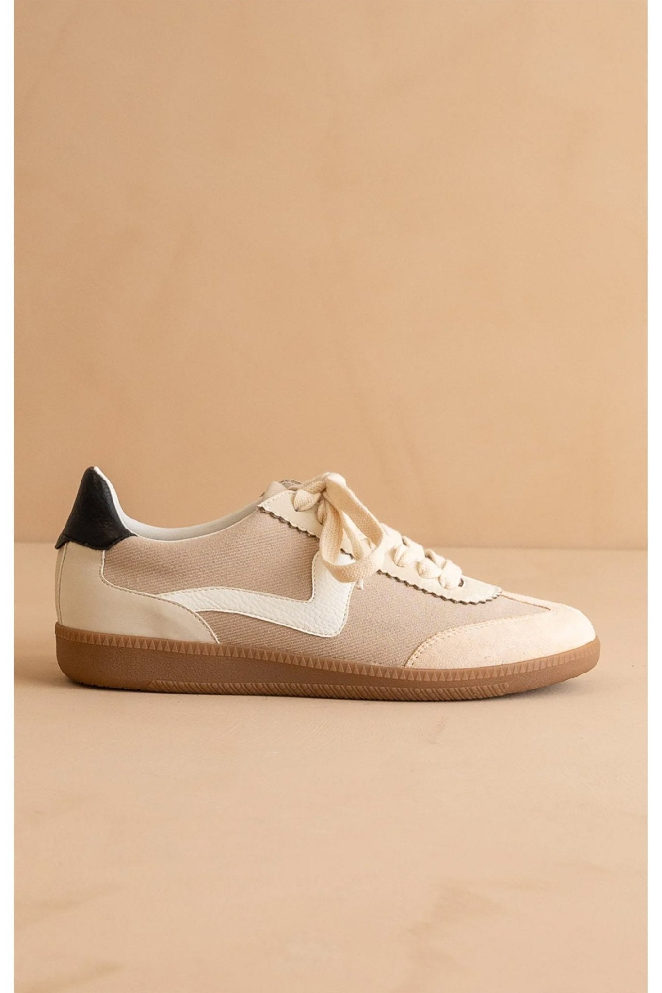 The Kyla Classic Sneaker - Almond - Elk + Elm