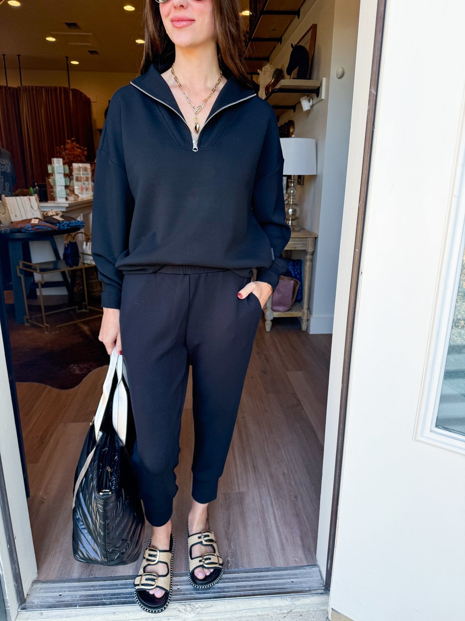 The Slim Cuff Pant - Elk + Elm