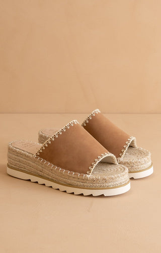 The Vista - Espadrille Platform Sandals - Elk + Elm