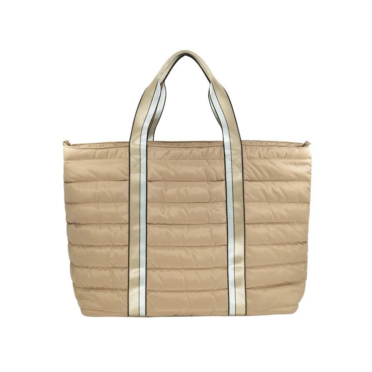 The Weekender Bag - Beige - Elk + Elm
