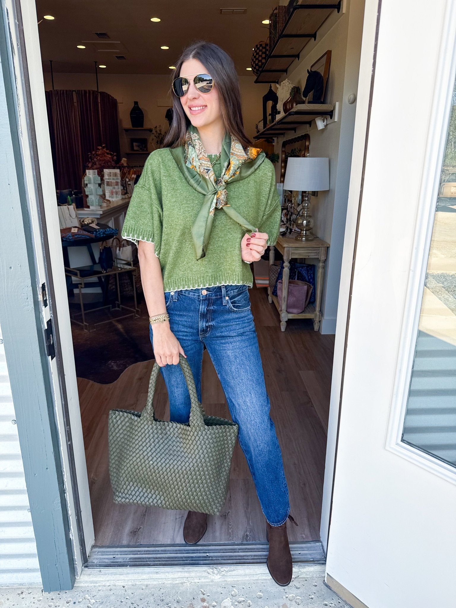 The Whipstitch Sweater - Elk + Elm