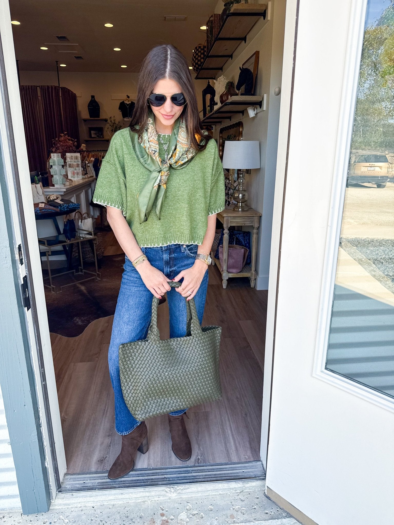 The Whipstitch Sweater - Elk + Elm