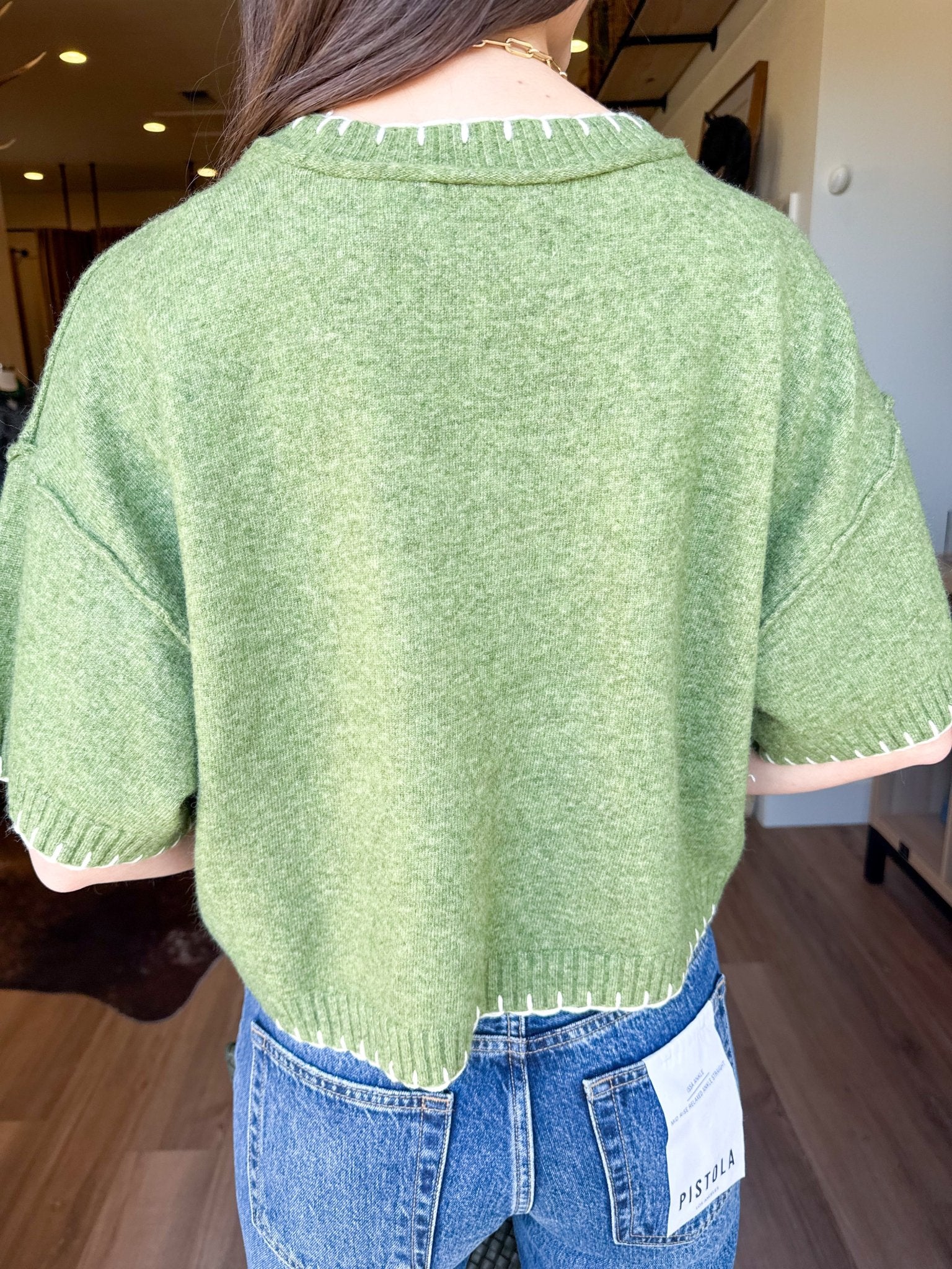 The Whipstitch Sweater - Elk + Elm