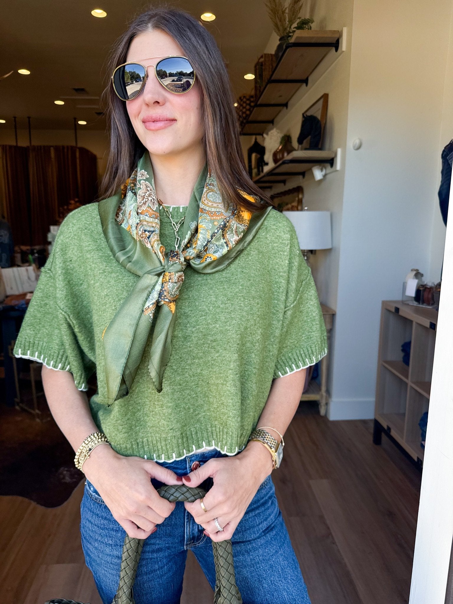 The Whipstitch Sweater - Elk + Elm