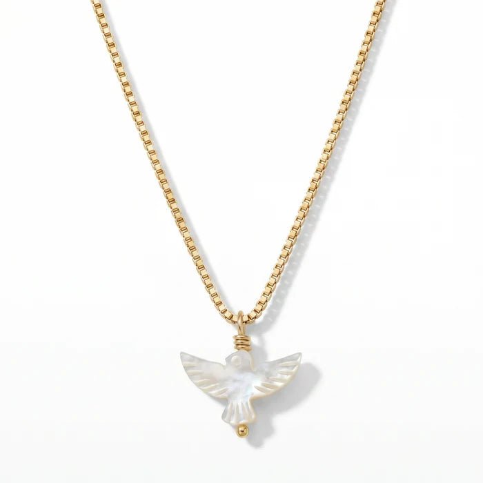 Thunderbird Necklace - Pearl - Elk + Elm