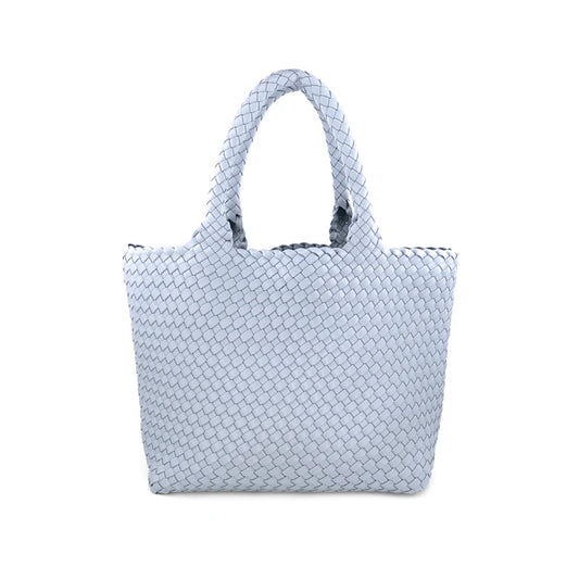 BC Woven Tote - Sky Blue