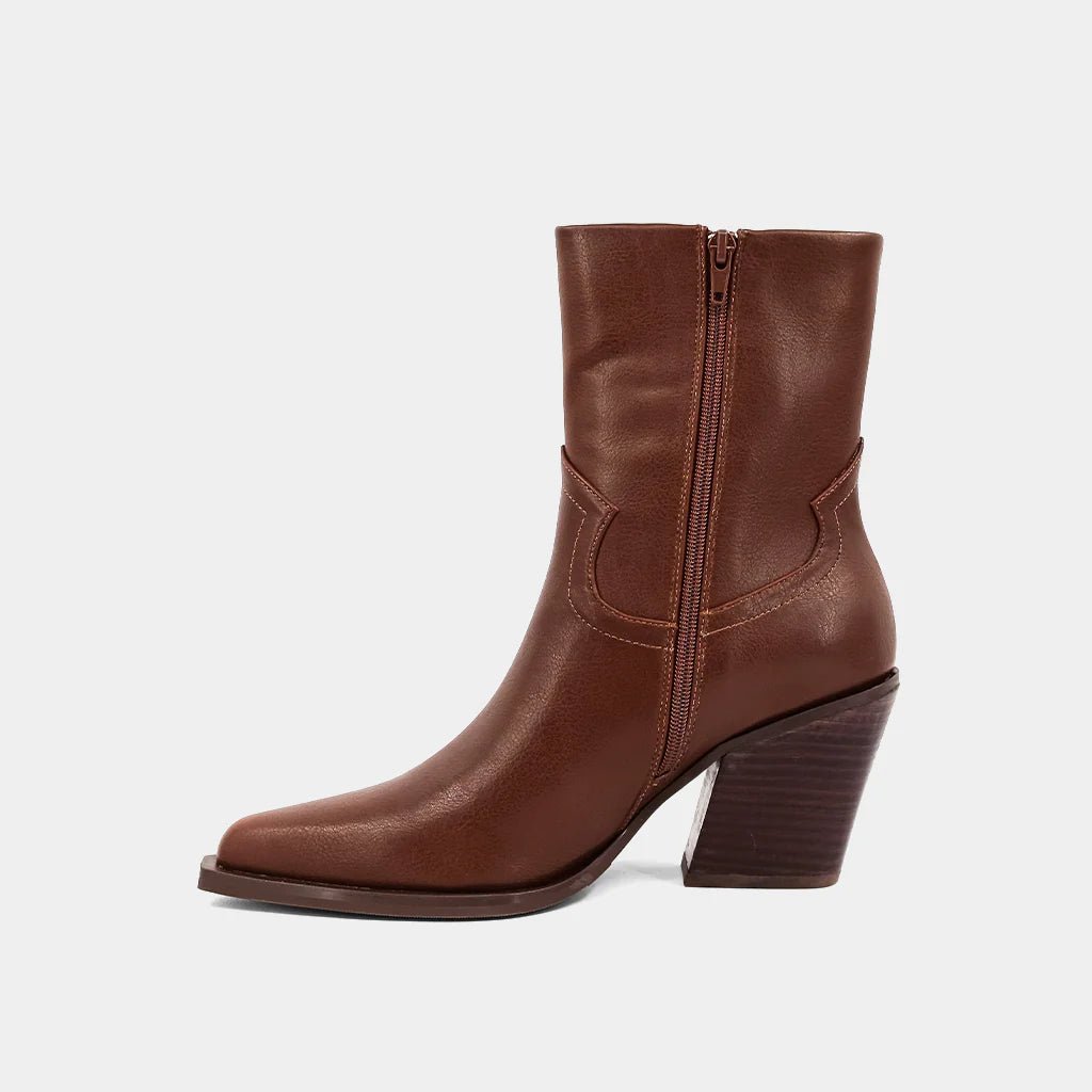 Victoria Boot - Cognac - Elk + Elm