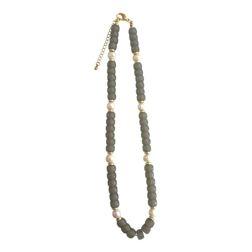 Victoy Necklace - Gray - Elk + Elm