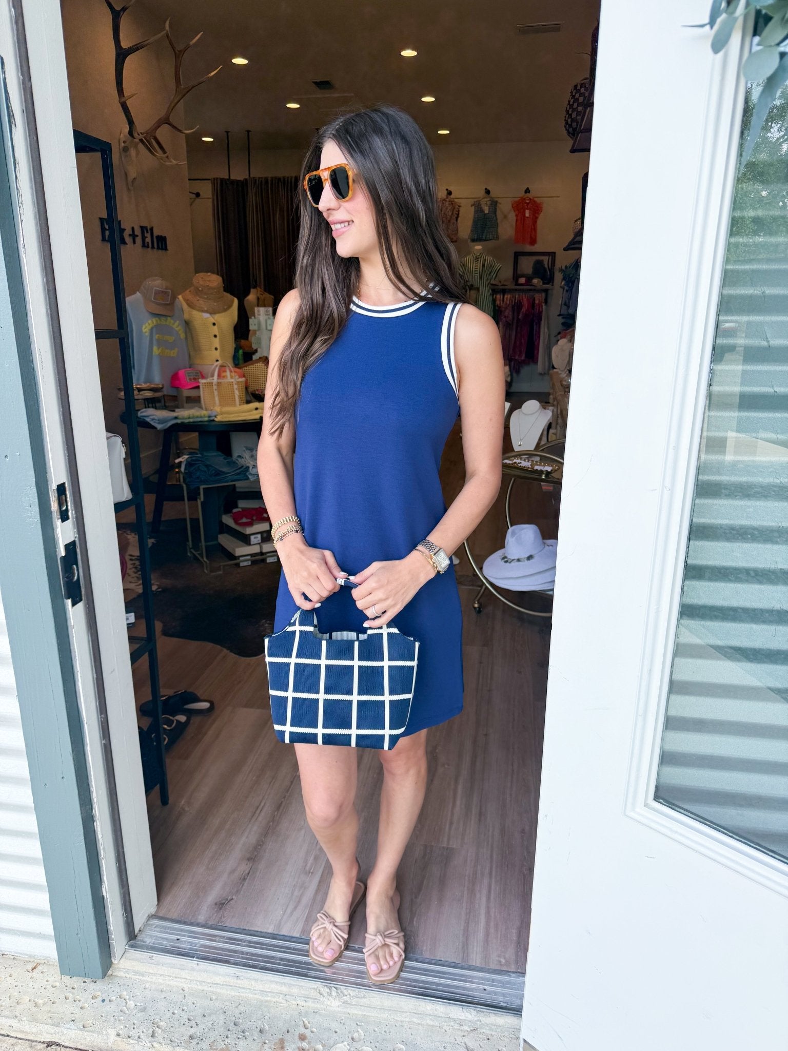 Walter Mini Dress - Elk + Elm