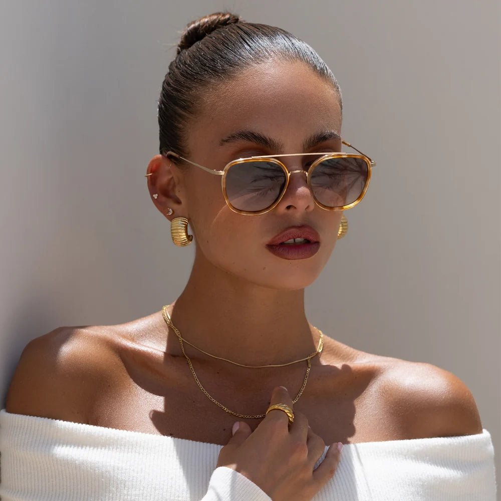 Weston Sunglasses - Light Tortoise/Brown - Elk + Elm