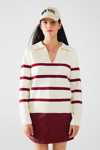 Jodi Striped Sweater