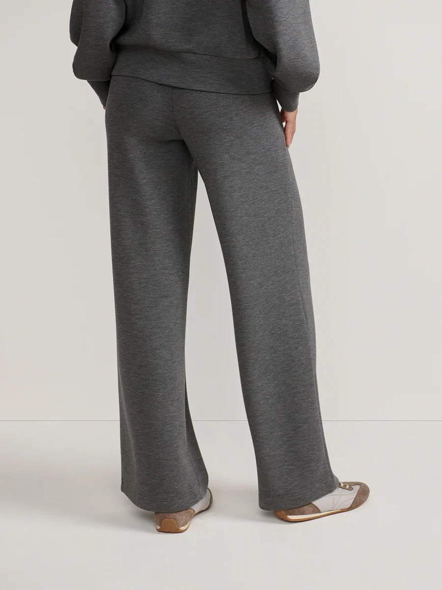 Wide Leg Pant - Charcoal Marl - Elk + Elm