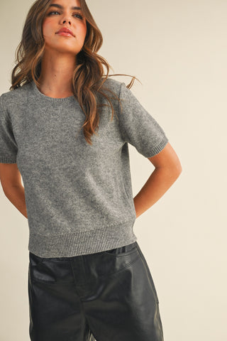 Zena Short Sleeve Sweater
