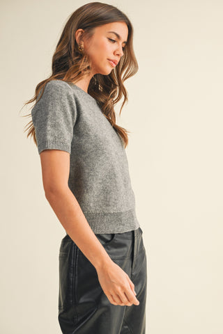 Zena Short Sleeve Sweater