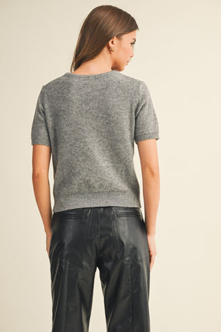 Zena Short Sleeve Sweater